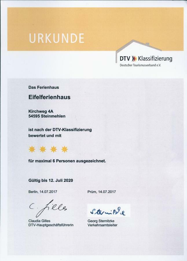 Eifelferienhaus Pruem Steinmehlen Eksteriør billede